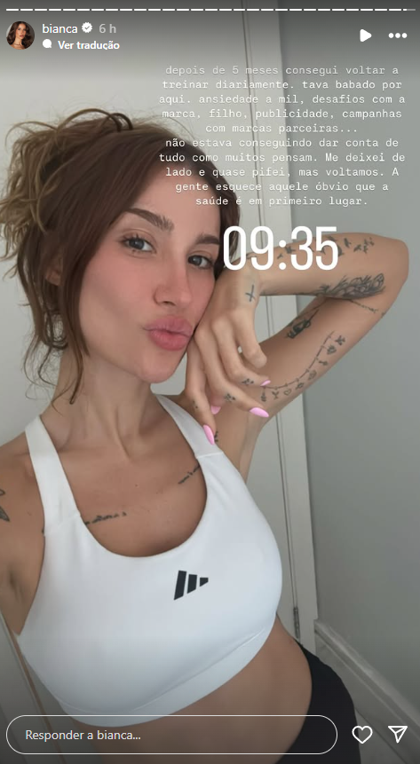 Bianca Andrade compartilha a luta para vencer a ansiedade