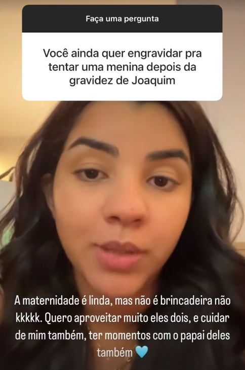 Ary Mirelle planeja mais filhos com João Gomes?