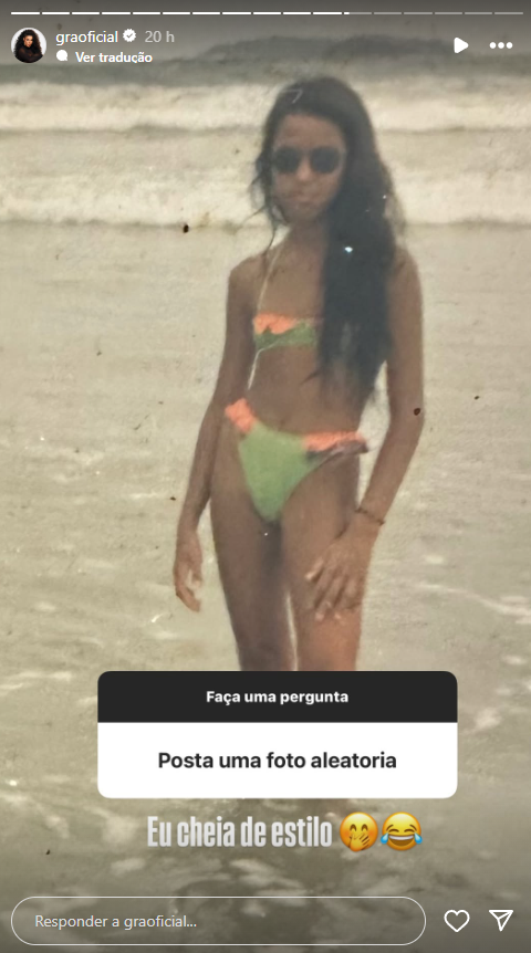 Gracyanne Barbosa surpreende com visual antes da fama
