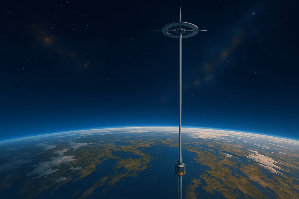 Elevador espacial de 97 mil km pode substituir foguetes