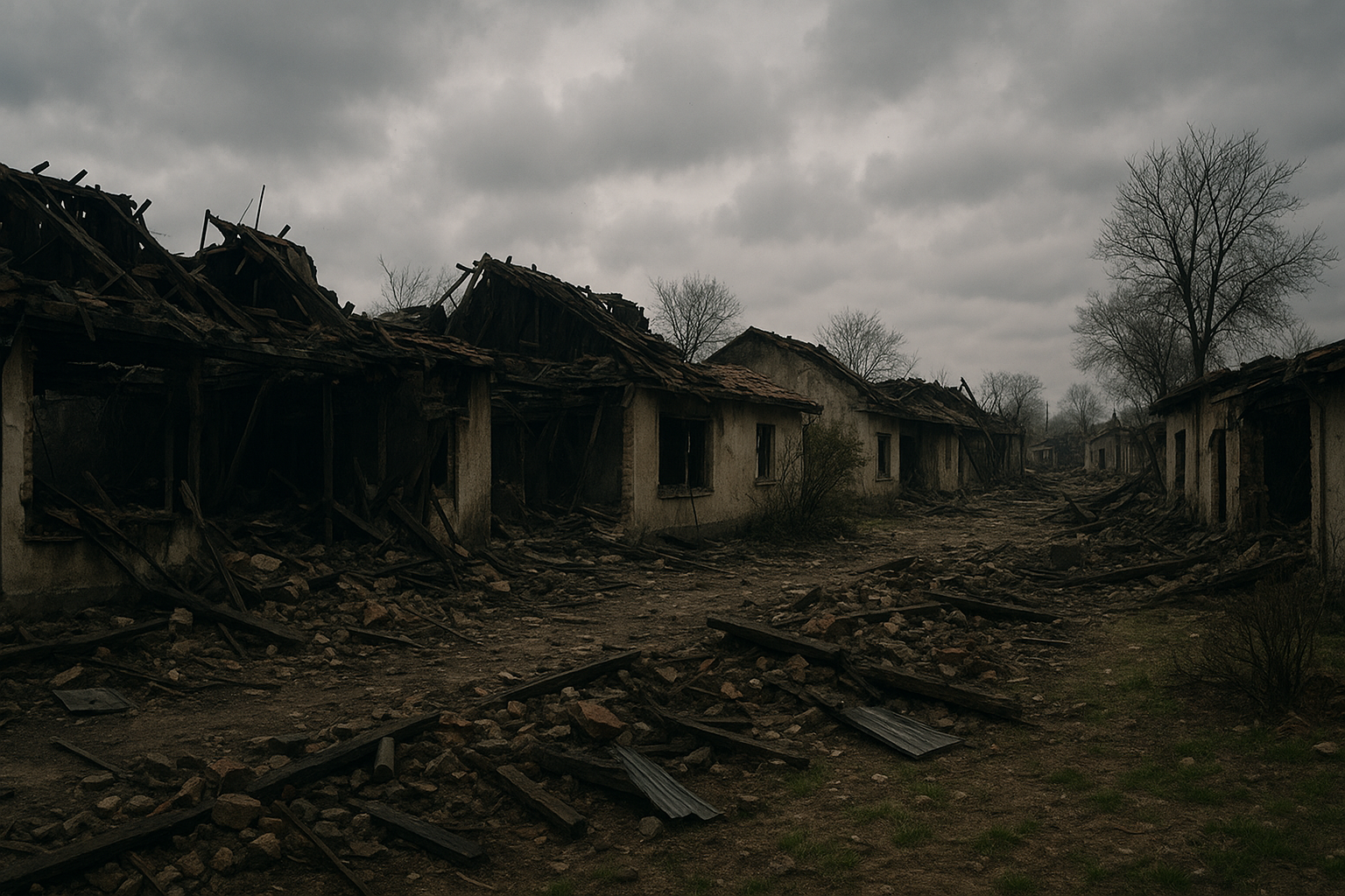 “Como reerguer uma casa quando metade da aldeia foi morta ou sequestrada?”