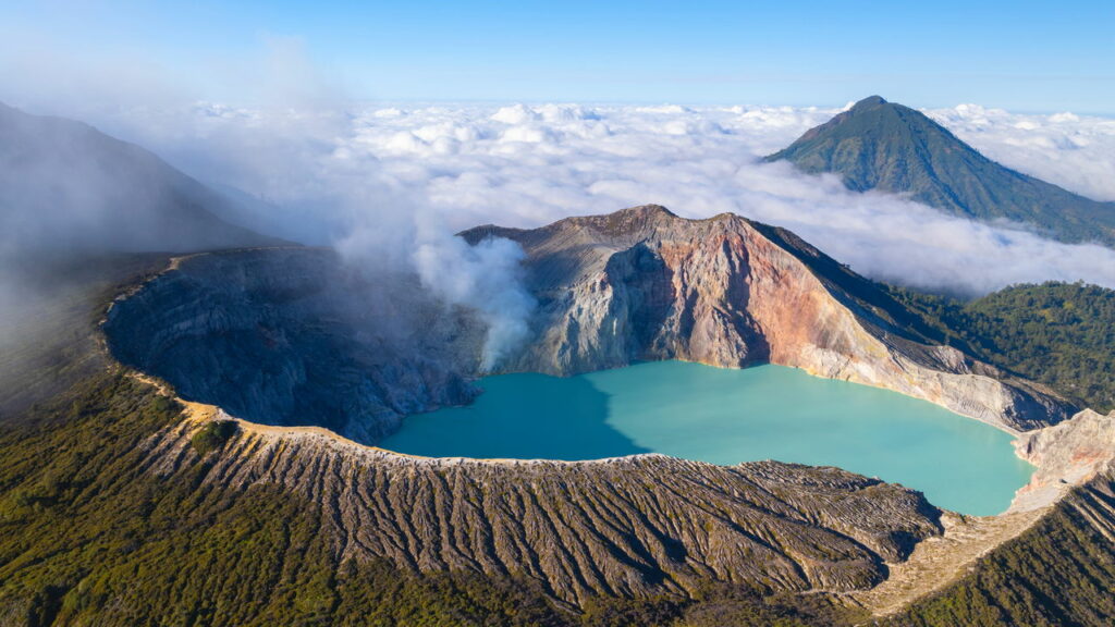 Turistas estão fascinados por esses espetáculos naturais
