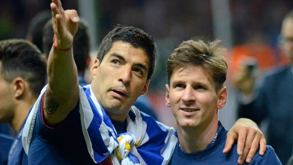 Messi e Suárez criam novo time sensação no futebol uruguaio