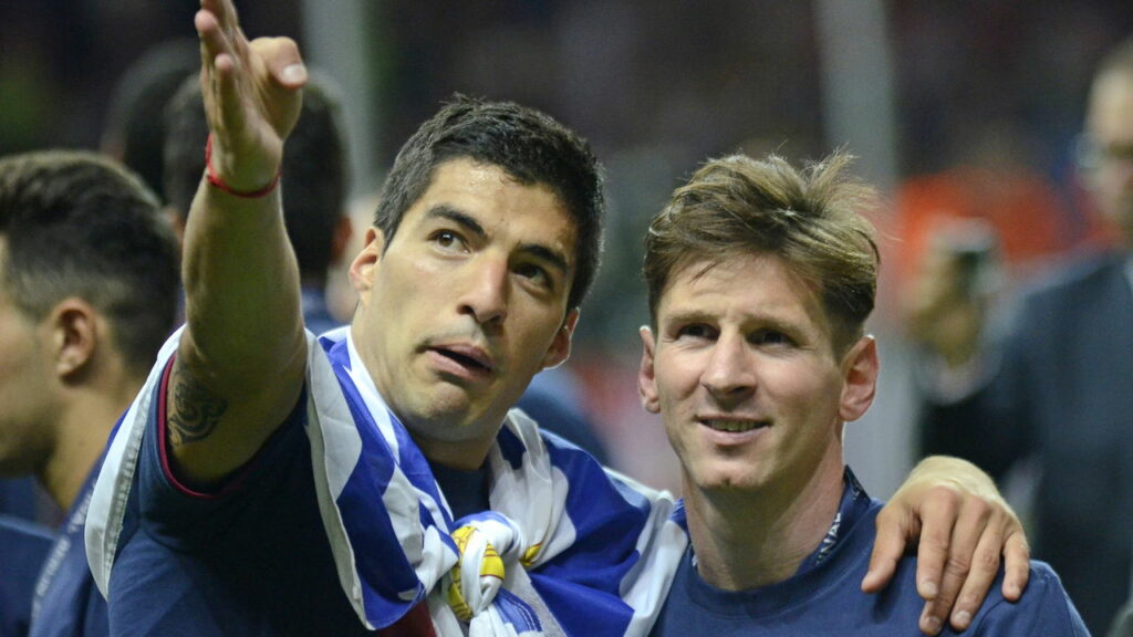 Messi e Suárez criam novo time sensação no futebol uruguaio