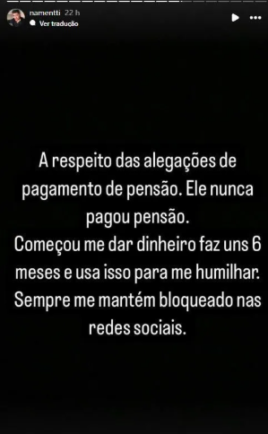 Manipulador, mentiroso, traidor, diz filho de Latino sobre o pai.