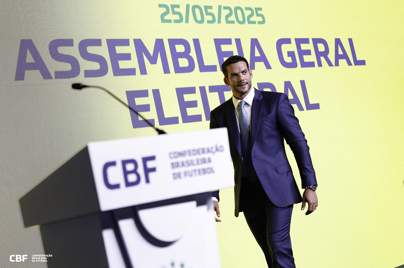 Samir Xaud é o novo presidência da CBF com boicote de clubes