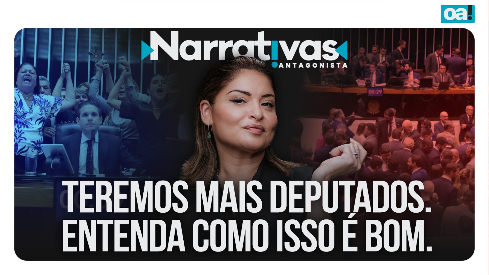 Teremos mais deputados. Entenda como isso é bom
