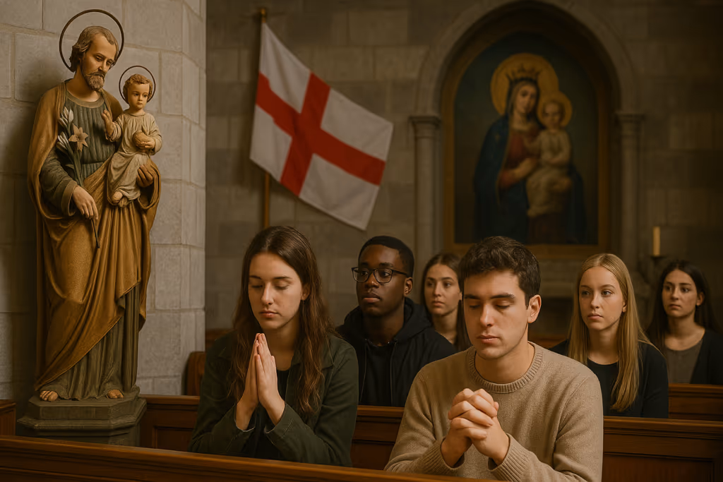 Catolicismo supera anglicanismo entre jovens britânicos, diz pesquisa