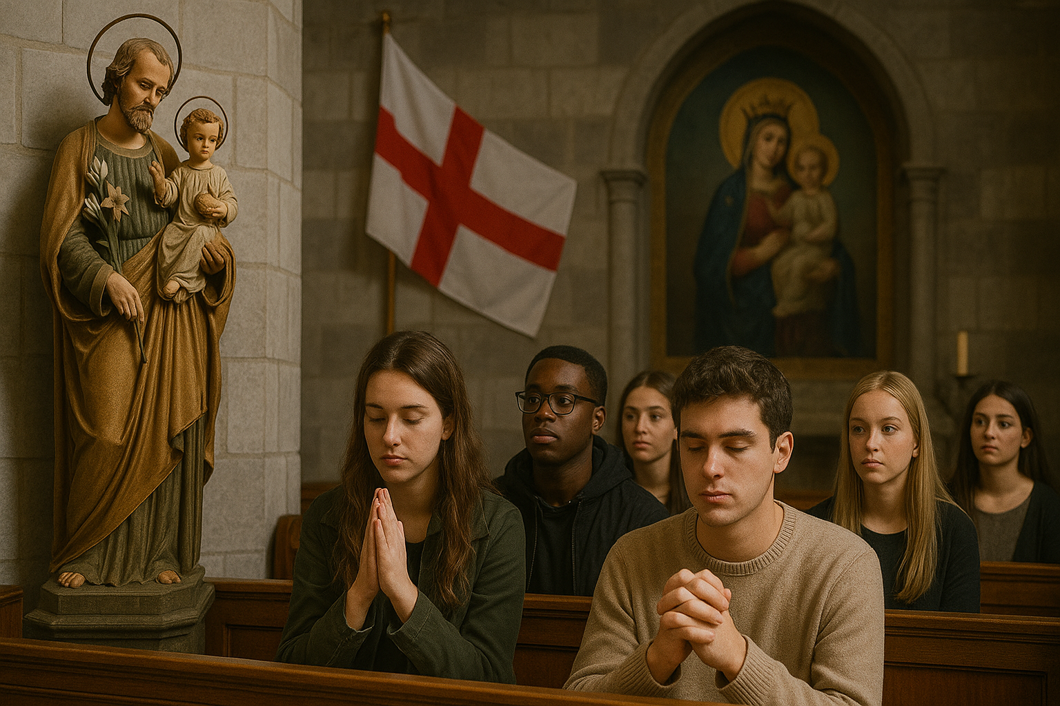 Catolicismo supera anglicanismo entre jovens britânicos, diz pesquisa