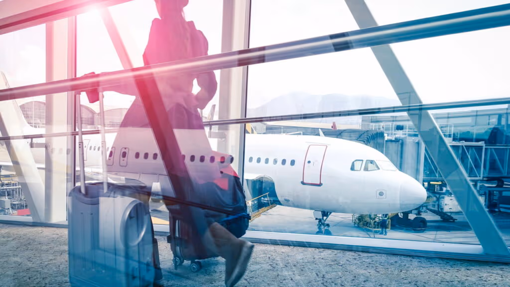 Essa ação pode fazer você perder o embarque no avião