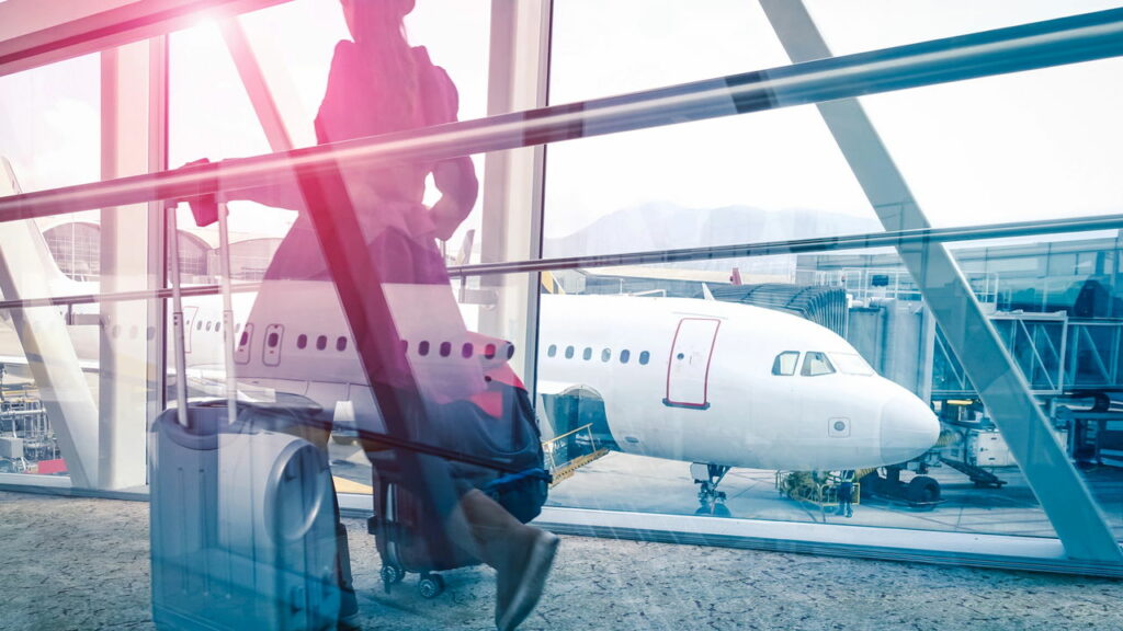 Essa ação pode fazer você perder o embarque no avião