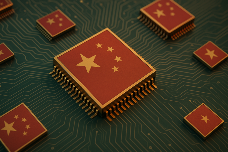 China desafia hegemonia de chips de silício com nova tecnologia