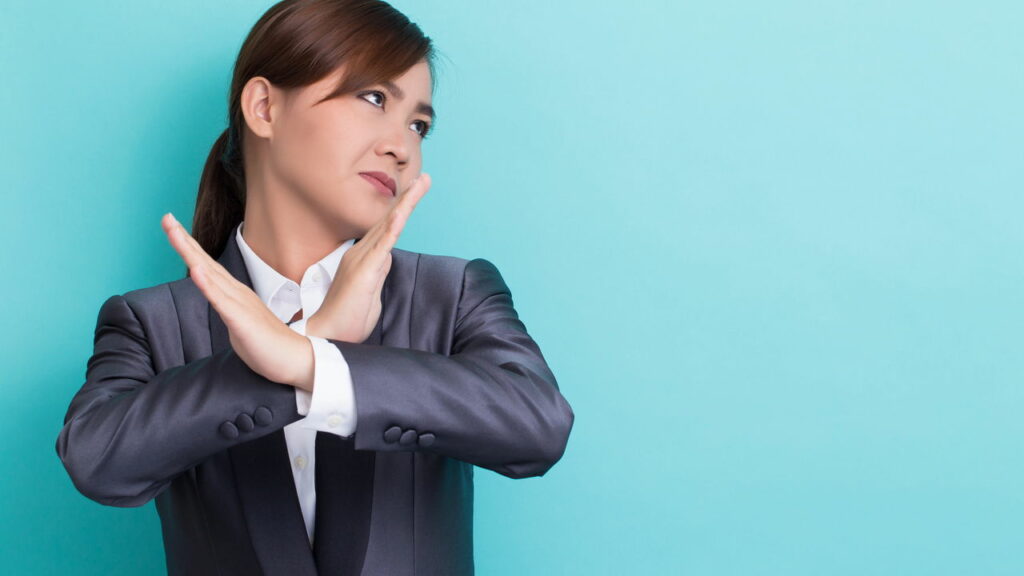 Por que algumas pessoas têm dificuldade em dizer "não"?