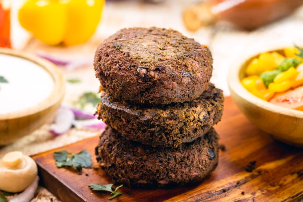 3 receitas de hambúrguer vegetariano para fazer em casa 
