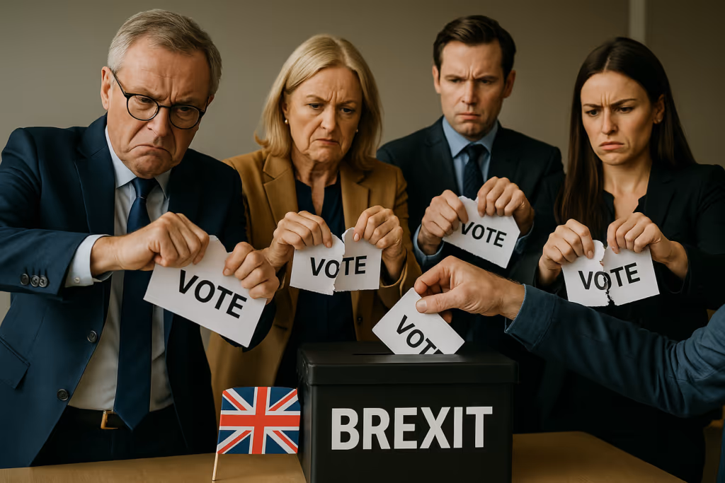 Crusoé: Brexit Reset, golpe branco contra a democracia britânica?