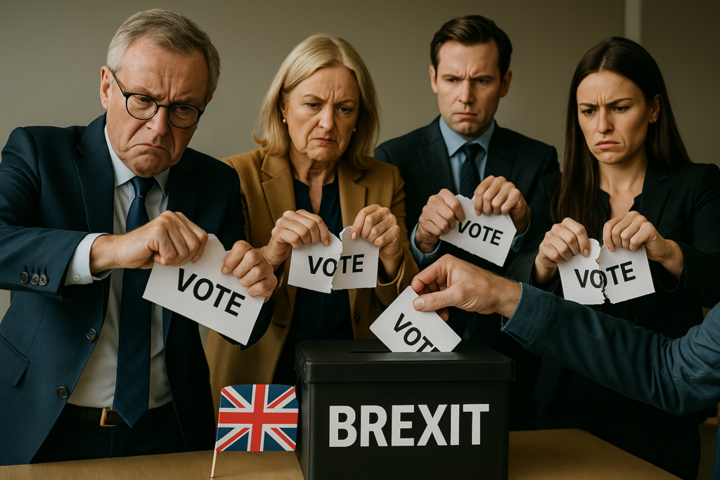 Crusoé: Brexit Reset, golpe branco contra a democracia britânica?