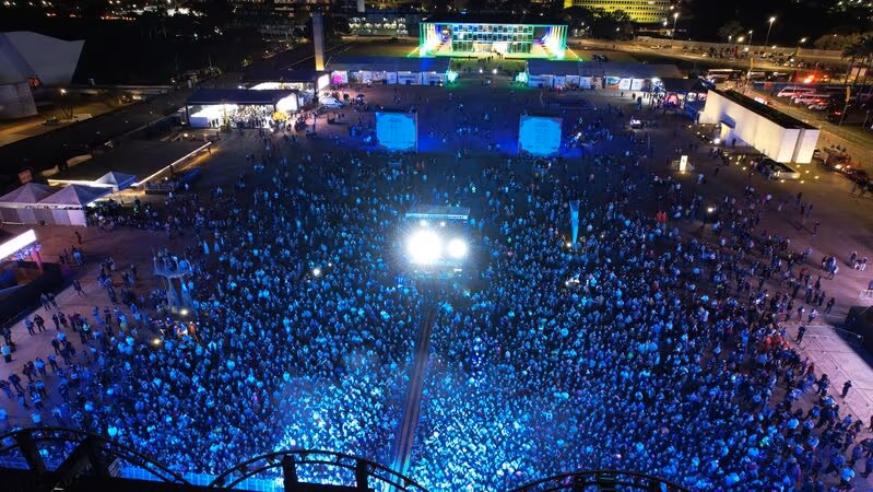 Deputado pede informação ao STF sobre gastos com show na Praça dos Três Poderes