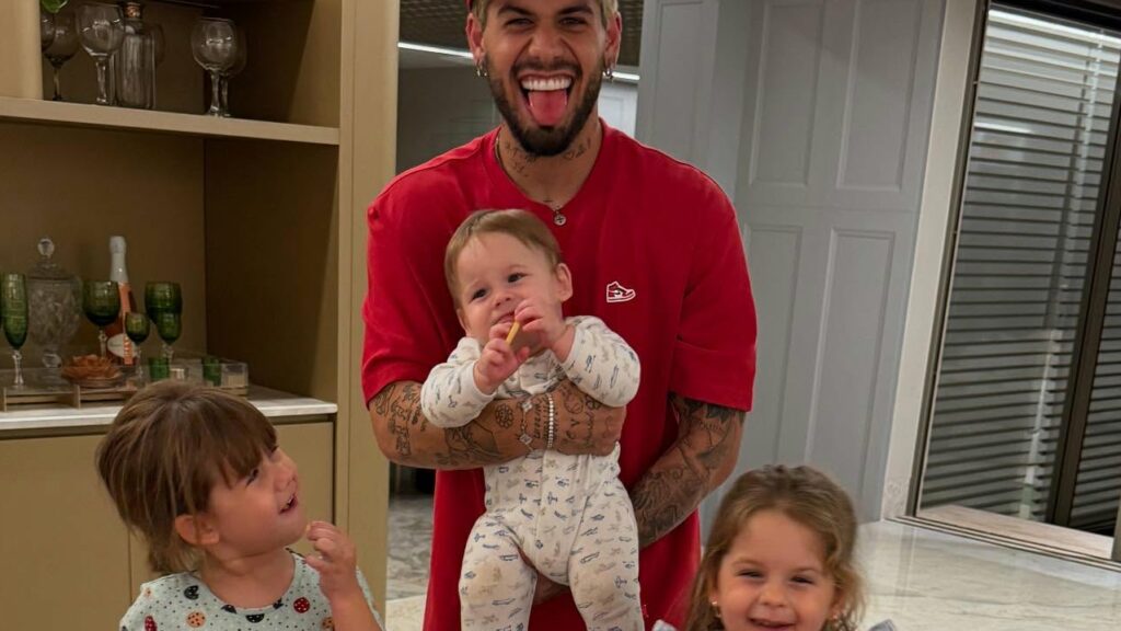 Zé Felipe mora perto da ex para ficar perto dos filhos