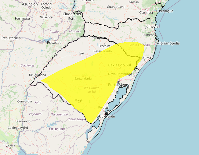 Alerta do Inmet para geada no Sul do Brasil, veja as regiões