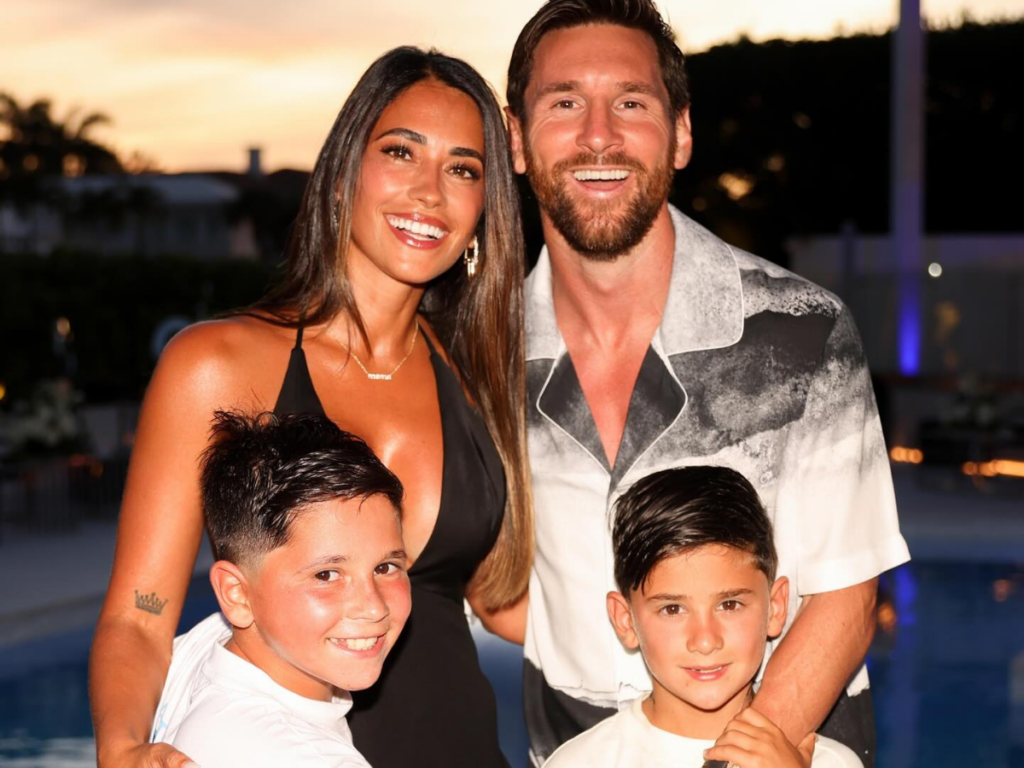 Bastidores do aniversário de Messi é revelado pela esposa do craque