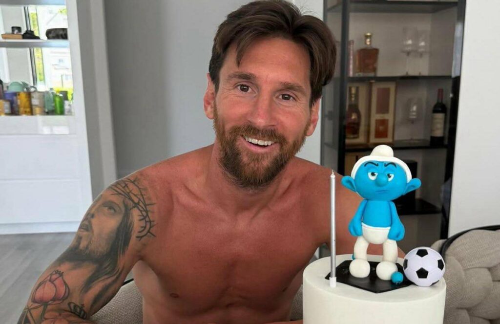 Bastidores do aniversário de Messi é revelado pela esposa do craque