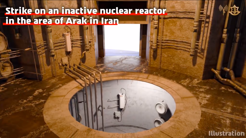 Israel expõe detalhes de reator nuclear iraniano “neutralizado”