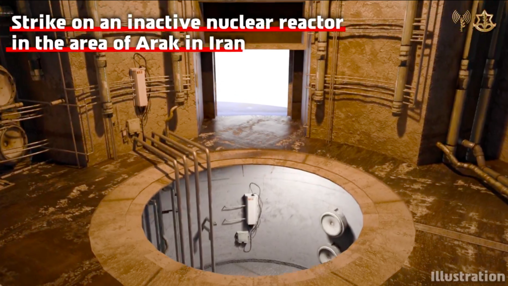Israel expõe detalhes de reator nuclear iraniano “neutralizado”