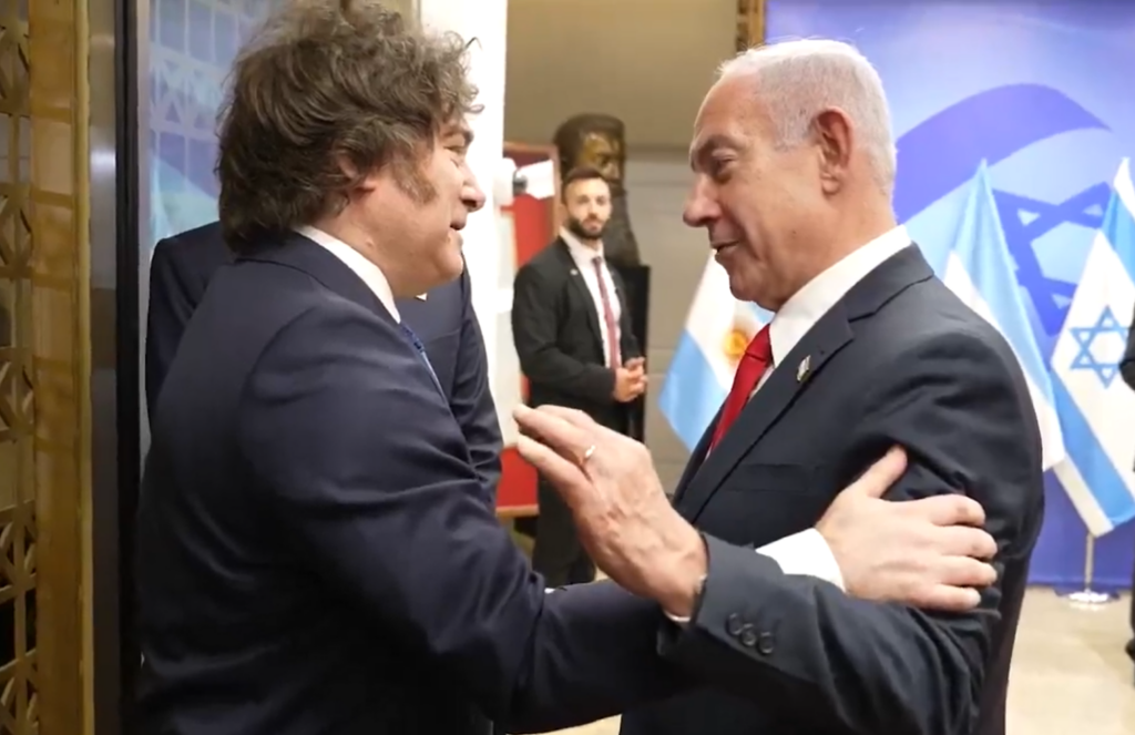Milei transferirá embaixada de Tel Aviv para Jerusalém