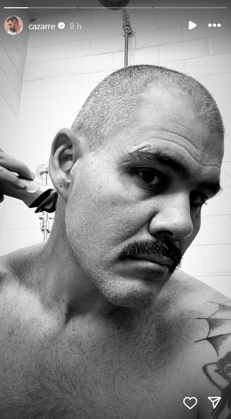 Juliano Cazarré choca com mudança brusca de visual