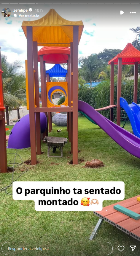 Zé Felipe mora perto da ex para ficar perto dos filhos