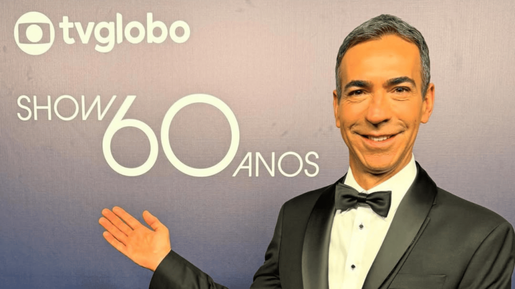 César Tralli emociona ao mostrar fotos da mãe