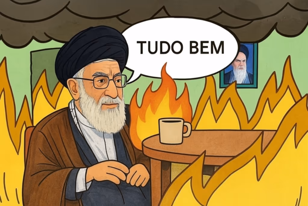 Khamenei reaparece na TV e diz que venceu EUA e Israel