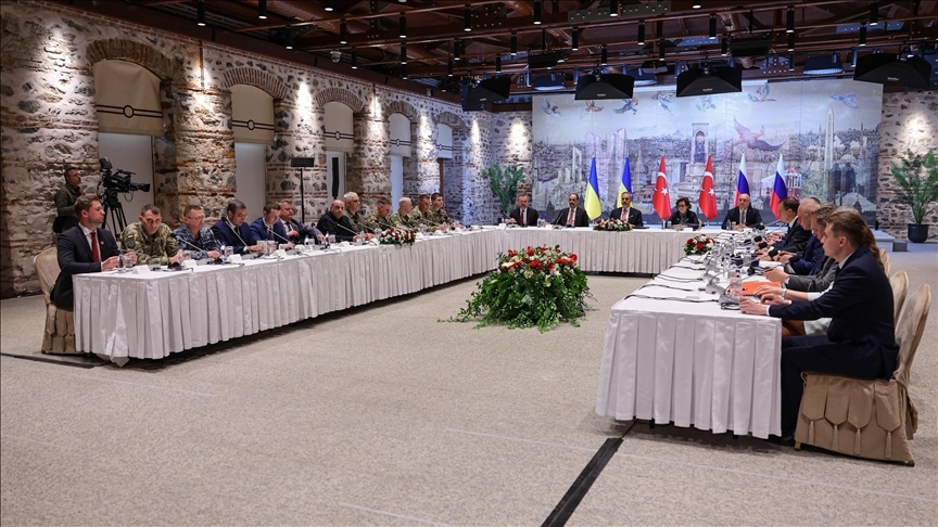 Diálogo Rússia-Ucrânia acaba em menos de uma hora, em Istambul