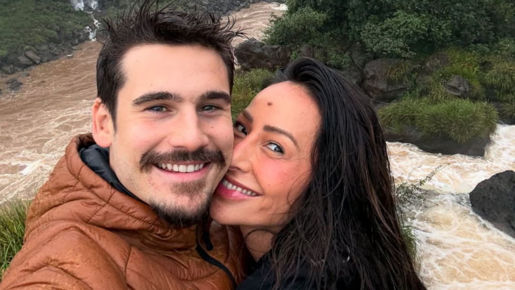 Nicolas Prattes mostra primeira visita nas cataratas de Foz do Iguaçu
