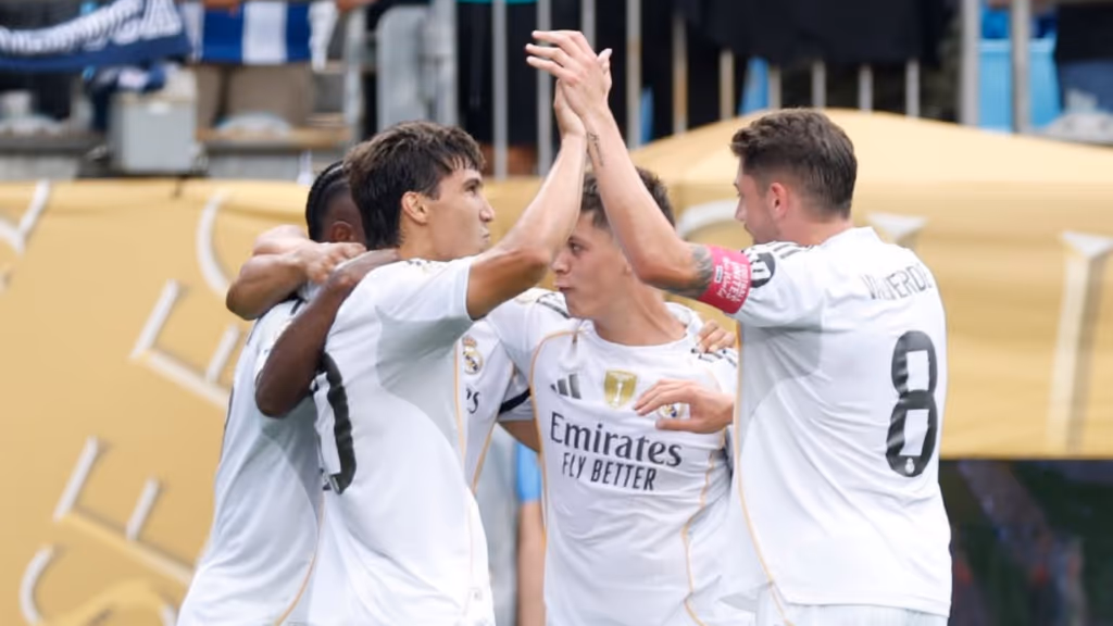Real Madrid conquista vitória sobre o Pachuca no Mundial de Clubes 2025