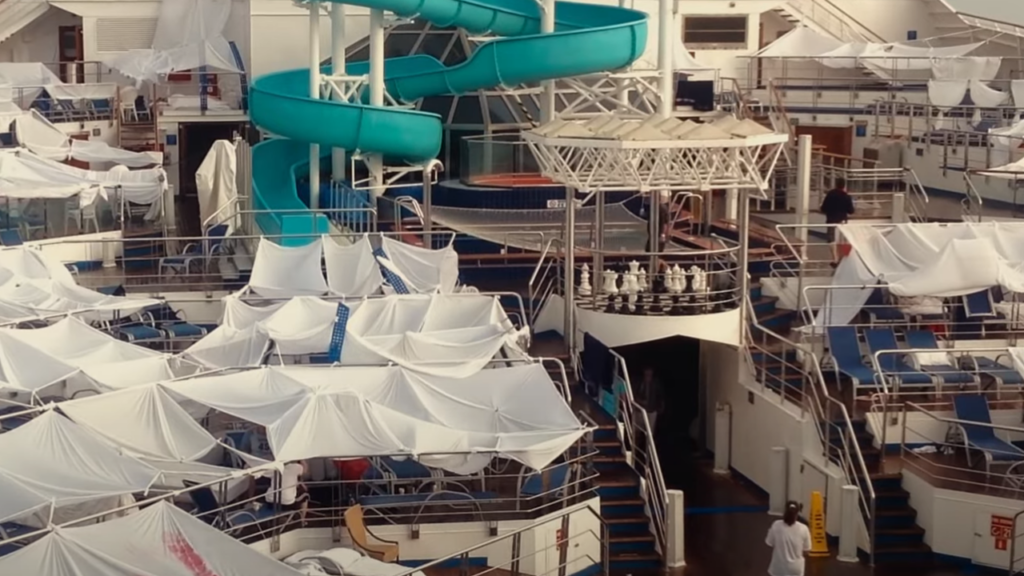 O maior desastre já vivido em alto-mar com cruzeiro exposto na Netflix