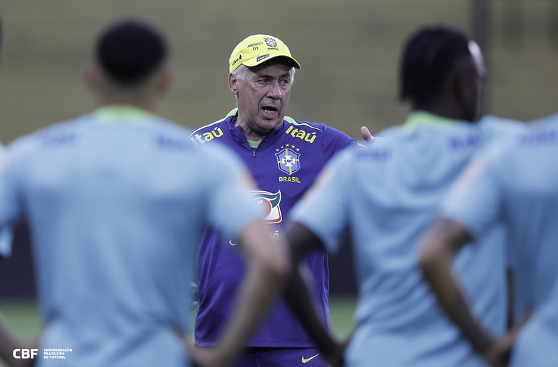 Seleção Brasileira pronta para estreia de Ancelotti