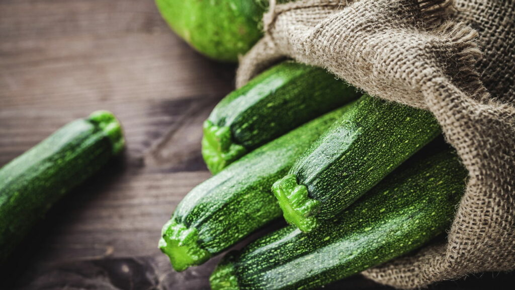 É isso que acontece quando você come abobrinha todos os dias