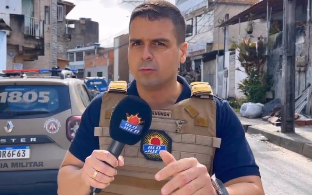 SBT manda cinegrafista armado perseguir criminoso ao vivo