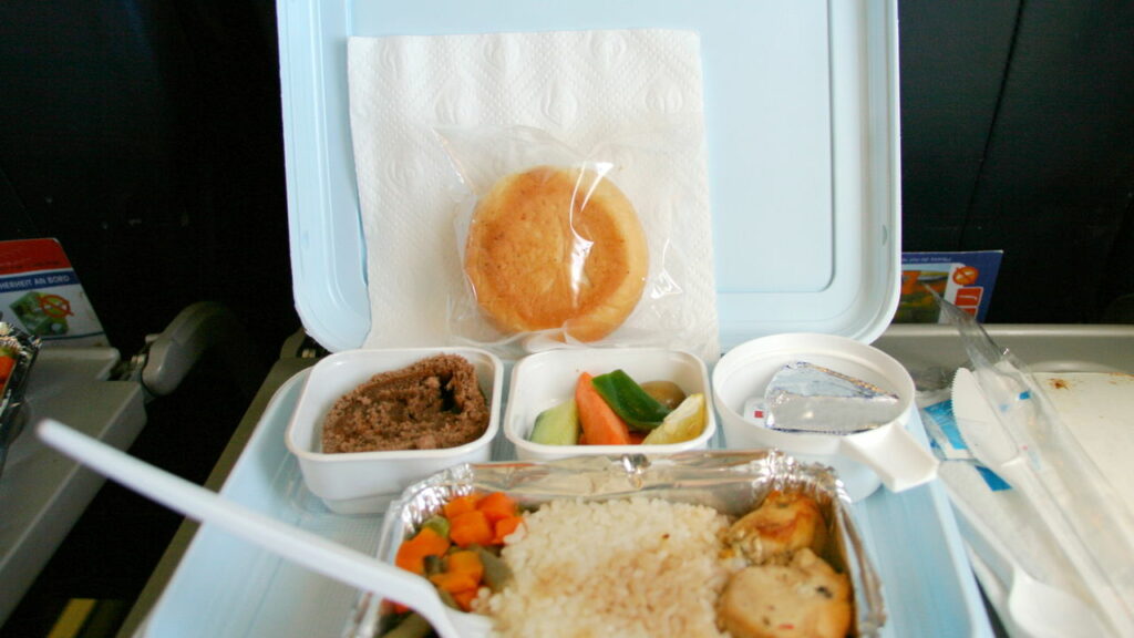 Quais tipos de comida podem ser levados no avião e como transportar