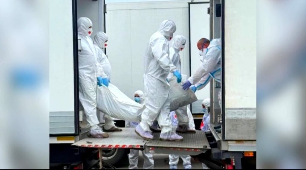 Ucrânia recebe corpos de 1.200 soldados mortos