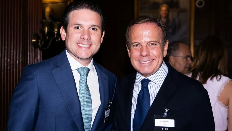 Motta se reúne com empresários na casa de João Doria em São Paulo
