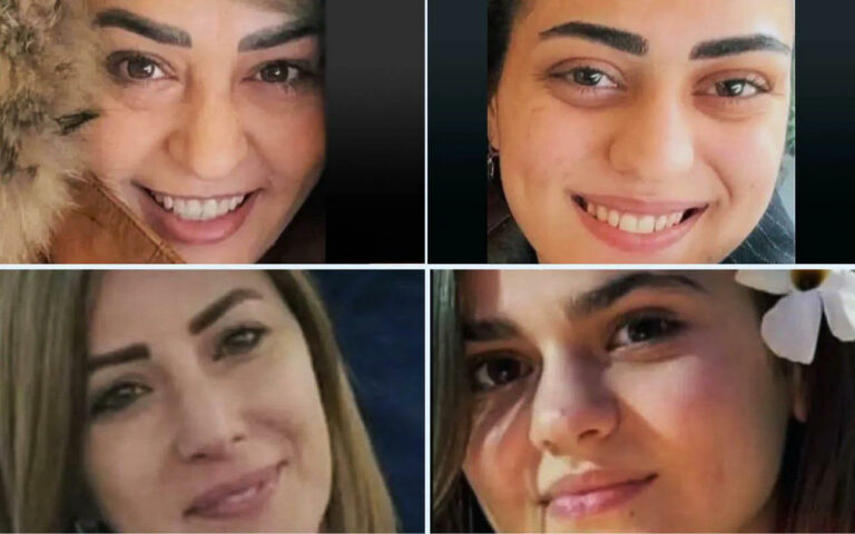 Irã mata 4 mulheres árabes da mesma família no norte de Israel