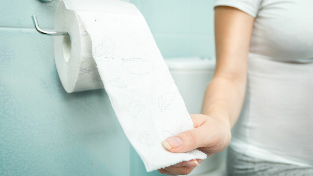 A forma como você pendura papel pode causar infecções