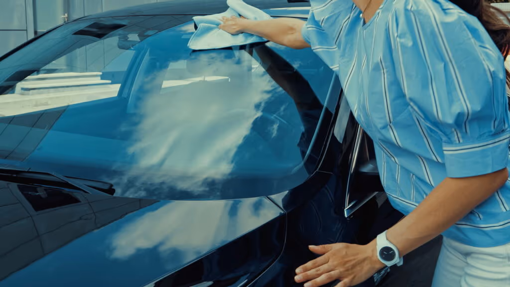 O que diz a lei sobre circular com película escurecida no para-brisa