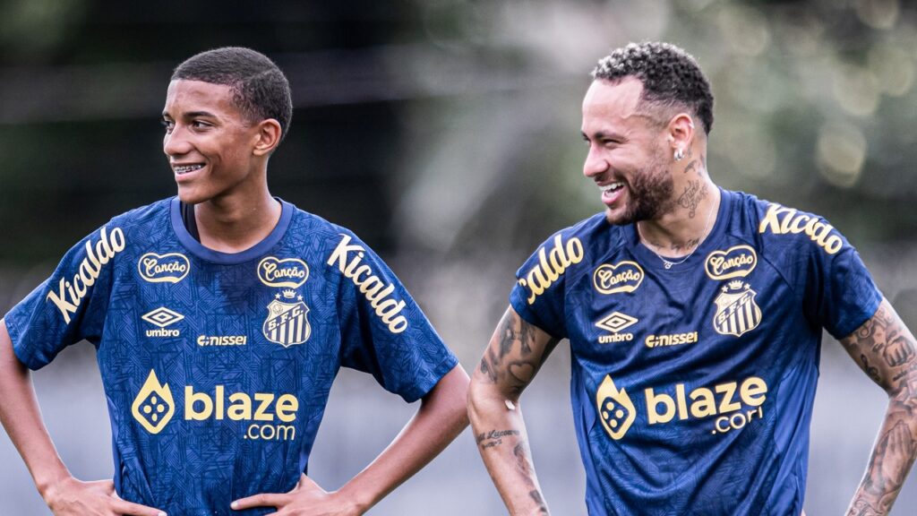 Filho de Robinho estará em partida contra o Flamengo