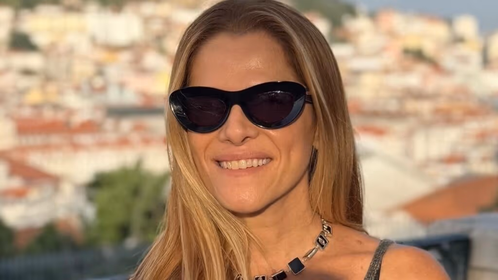 Ingrid Guimarães celebra aniversário em Lisboa
