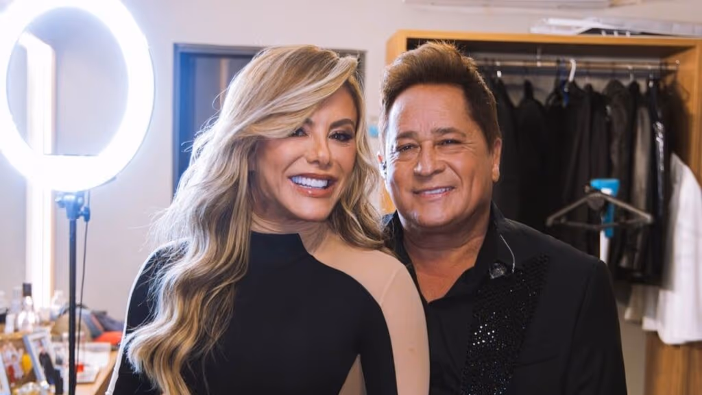 Poliana Rocha homenageia Leonardo em seu aniversário