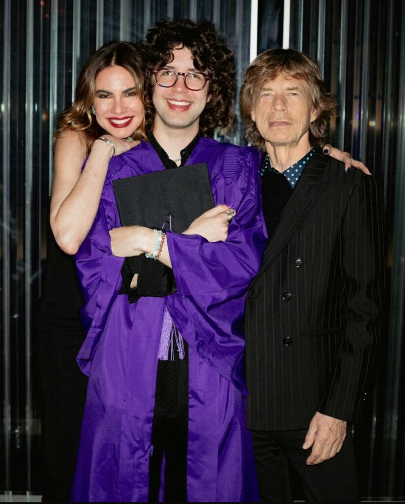 Luciana Gimenez abre álbum em aniversário de Mick Jagger
