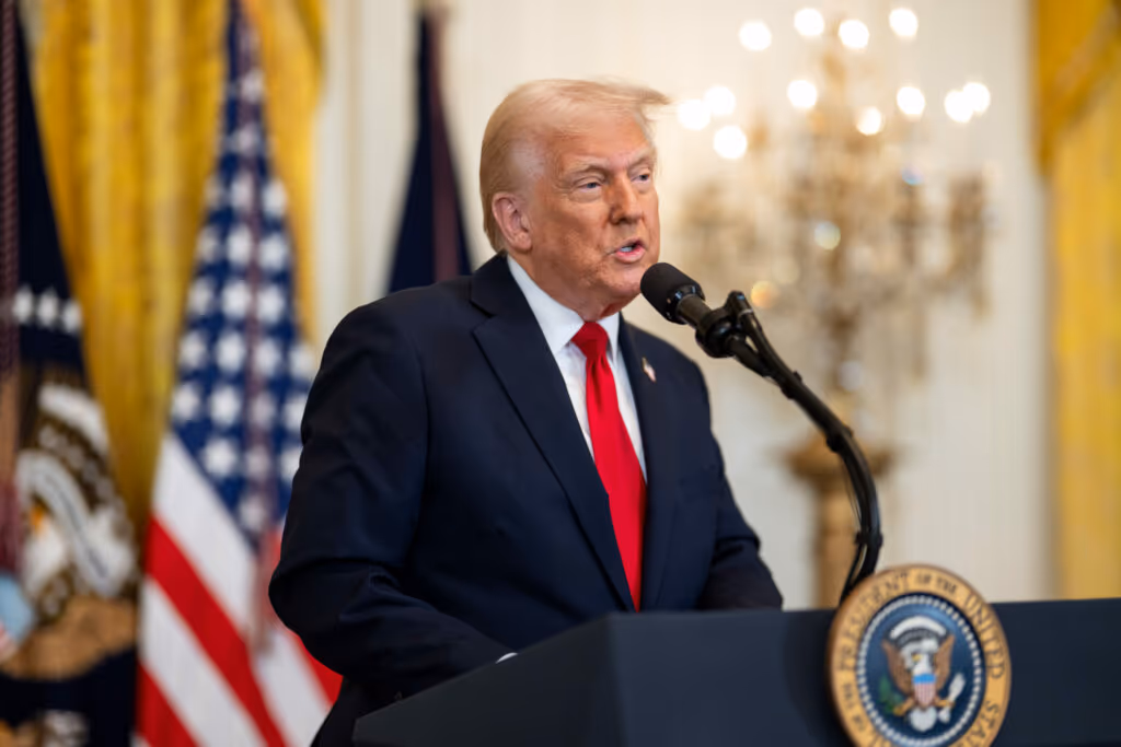 “Alguns corpos estão sendo desenterrados”, diz Trump sobre reféns